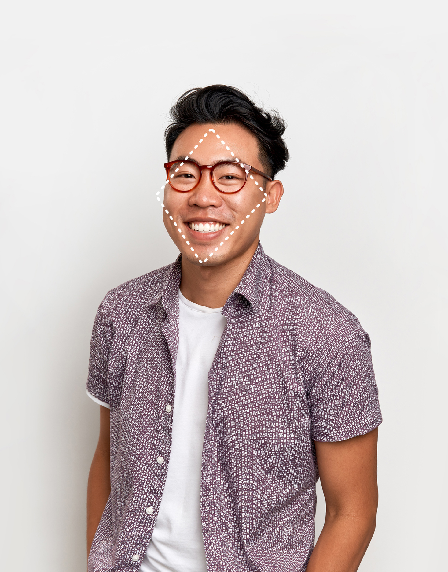 eyewear for round faces